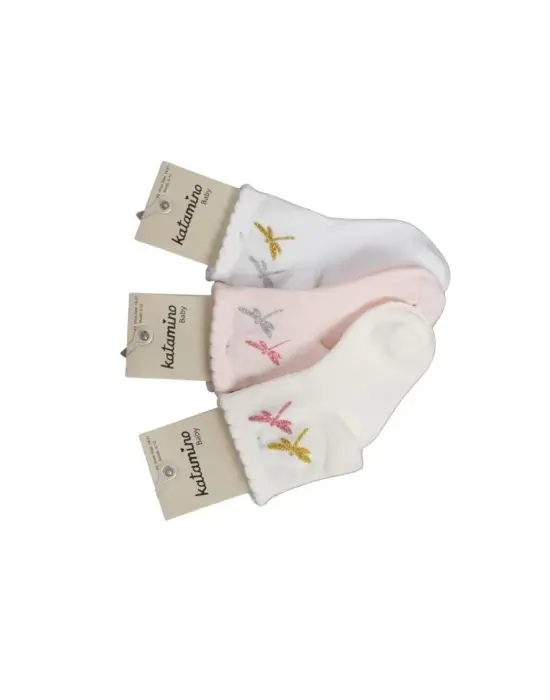 Katamino Tony Aks Kız Bebek Soket Çorap K20401 Asorti