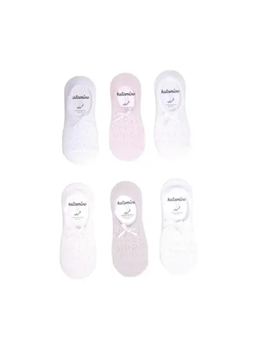 Katamino Viyera Aks. Kız File Babet Çorap K92009 Asorti