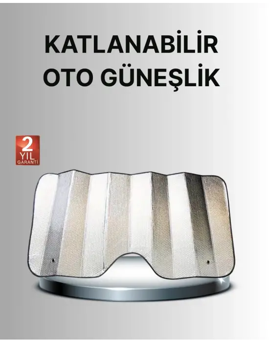 Katlanabilir Araba Güneşliği – Uv Işınlarına Karşı Maksimum Koruma