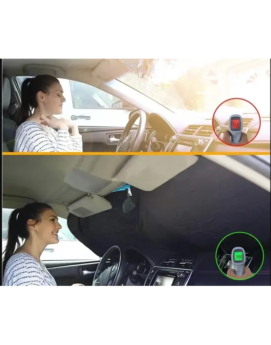 Katlanabilir Ön Cam Araba Güneşliği