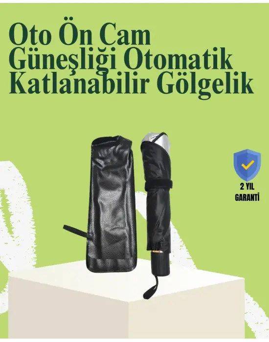 Katlanabilir Oto Güneşlik - 125x65 Cm