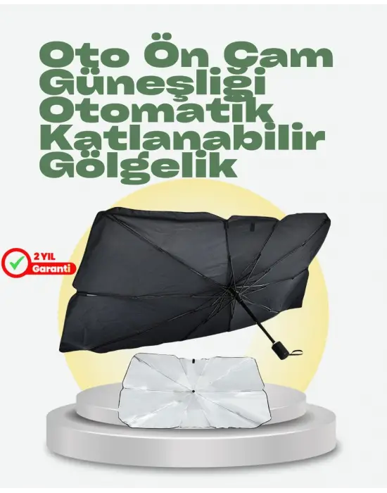 Katlanabilir Oto Güneşlik – Pratik, Dayanıklı, Uv Koruyucu Tasarım