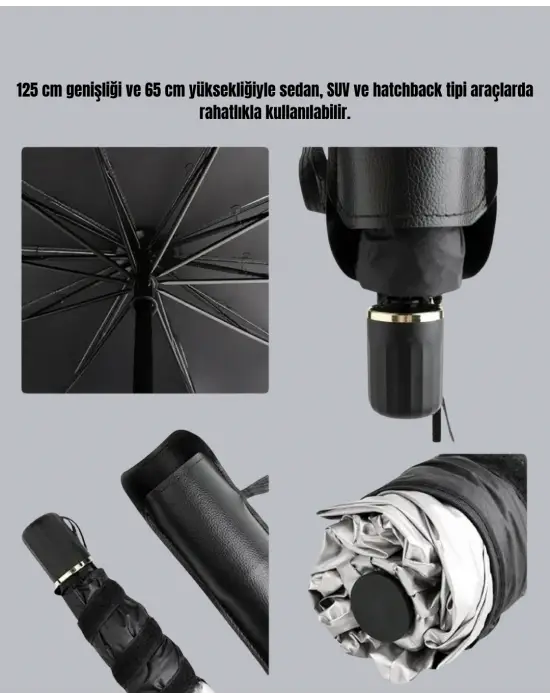 Katlanabilir Oto Güneşlik – Uv Koruma Ve Isı Yalıtımı