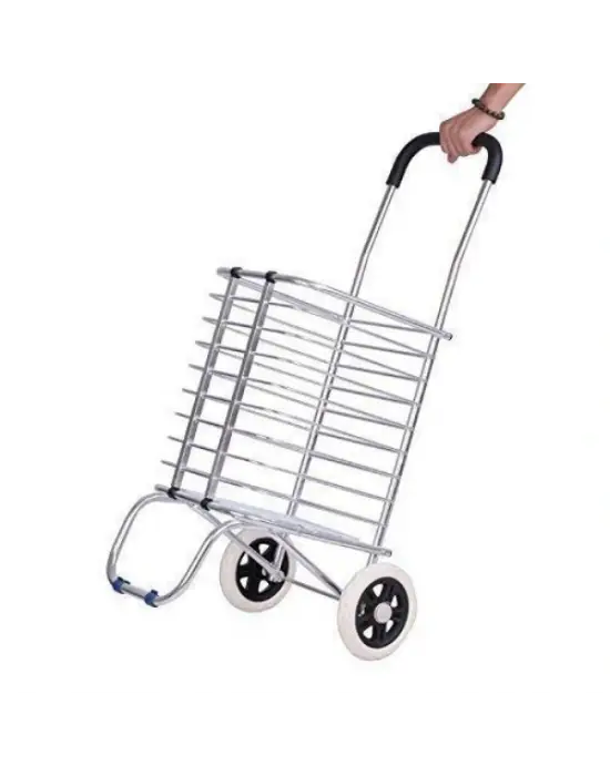 Katlanabilir Taşınabilir Alışveriş Ve Taşıma  Arabası