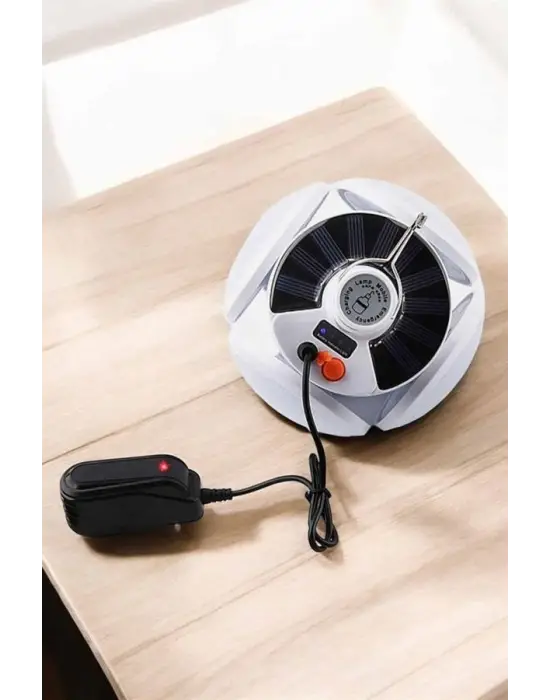 Katlanabilir Taşınabilir Kamp Lambası Işıldak Beyaz Işık Güneş Enerjili Solar Aydınlatma