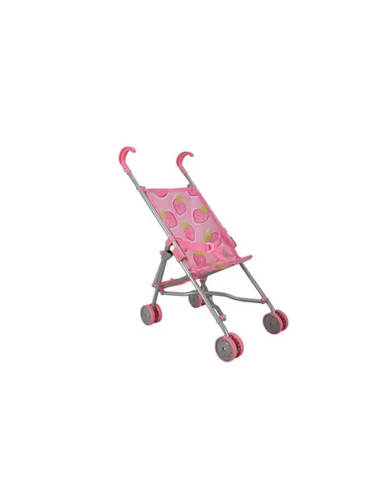 Omarı Katlanabilir Çilek Desenli Metal Baston Puset