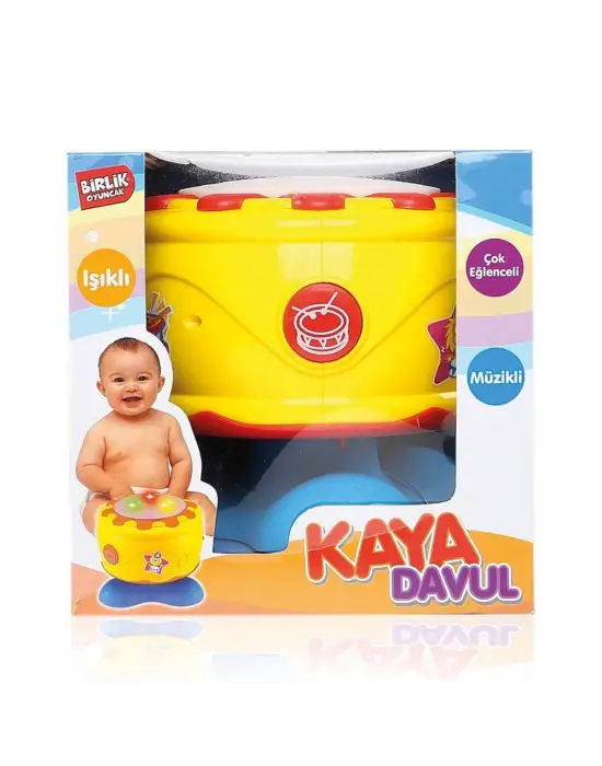 Omarı Kristal Seslerle Enerjik Çalınabilir Davul Işığı