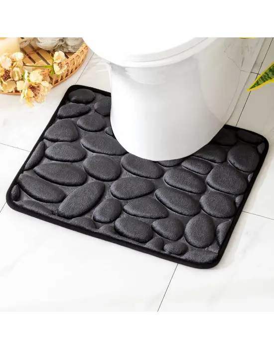 Kaymaz Hafızalı Köpük Banyo Paspası