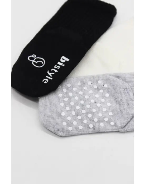 Omarı Kaymaz Penye Soket Çorap Seti