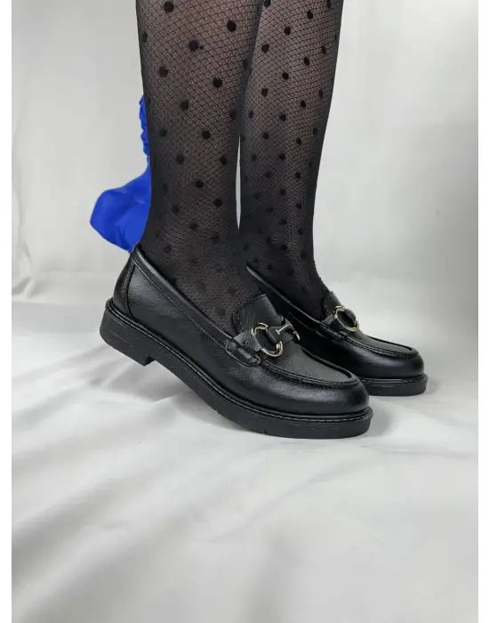 KB-801 Kuback Kömür Cilt Günlük Kadın Babet