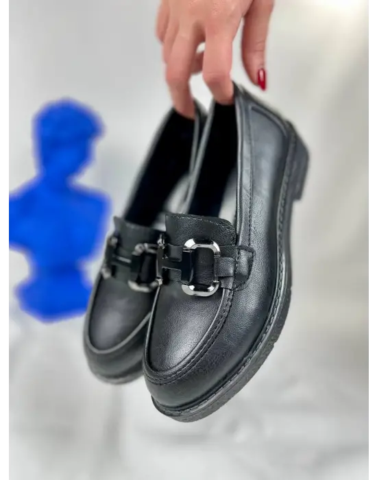 KB-805 Kuback Kömür Cilt Günlük Kadın Babet