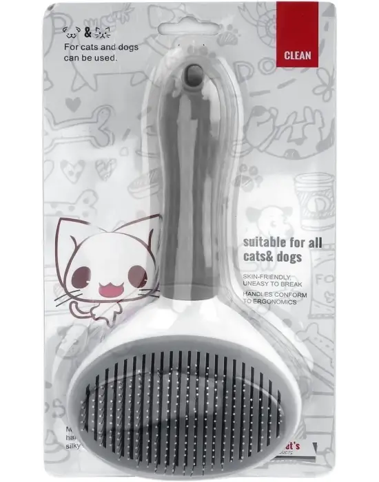 Kedi Köpek Tüy Toplayıcı  Pet Tarak 20 Cm