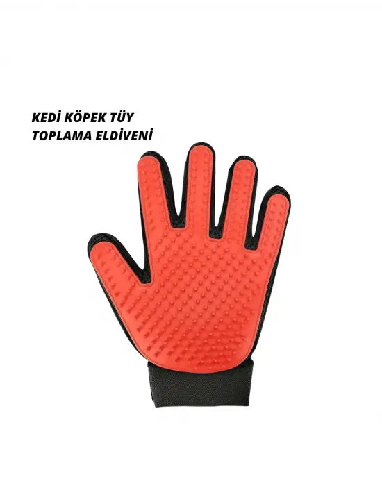 Kedi Ve Köpek Tüy Toplama Masaj Eldiveni