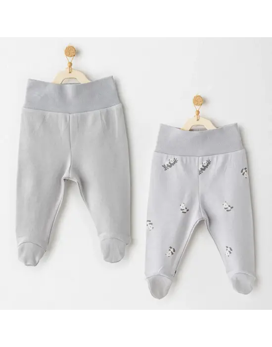 Keep Smiling 2li Pantolon Grey