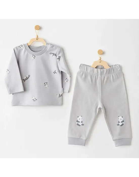 Keep Smiling 2li Takım Grey