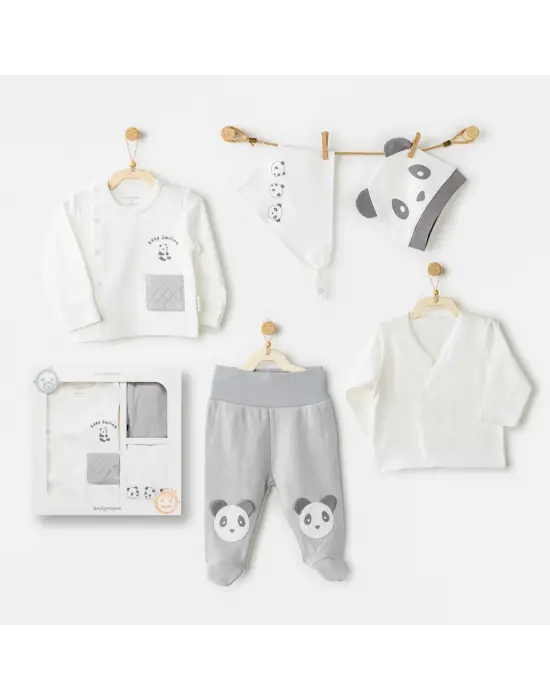 Keep Smiling 5li Hastane Çıkışı Grey