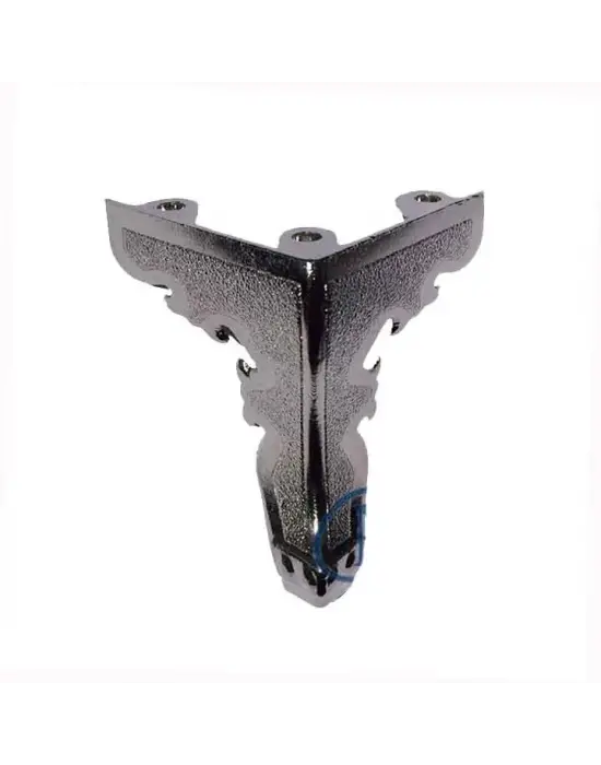 Kelebek Sandık Ayağı, Kutu Ayak 5,5 Cm - Nikel, 50 Adet