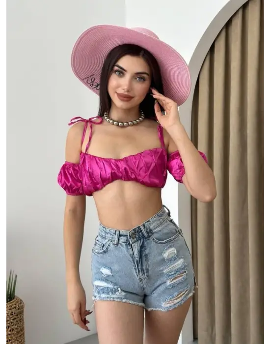 Kelsey Saten Büstiyer