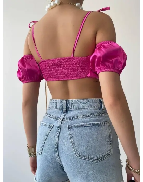 Kelsey Saten Büstiyer