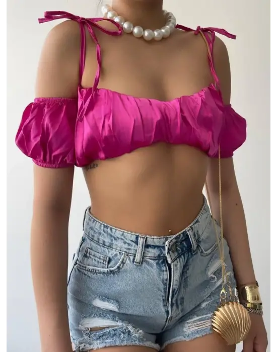 Kelsey Saten Büstiyer