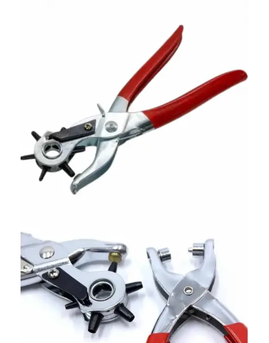 Kemer Delme Pensesi Deri Delici Pensi Zımba 6 Farklı Boyutta