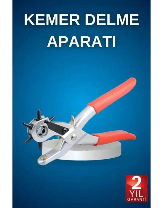 Kemer Delme Pensesi Deri Delici Pensi Zımba 6 Farklı Boyutta