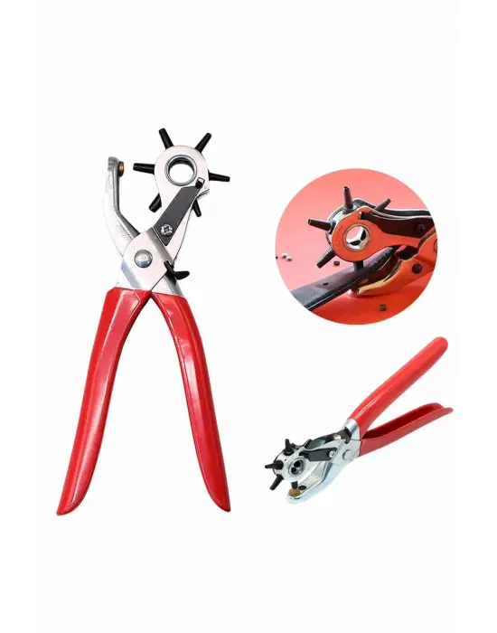 Kemer Delme Pensesi Deri Delici Pensi Zımba 6 Farklı Boyutta