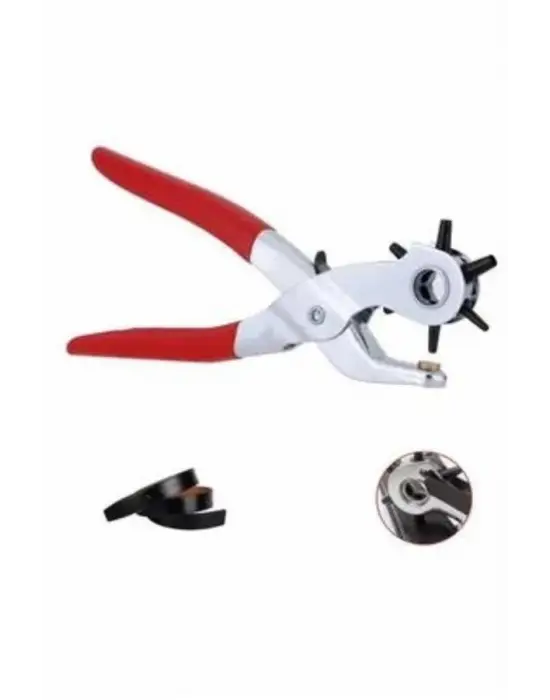 Kemer Delme Pensesi- Kemer Delik Açma Zımbası Paslanmaz Çelik