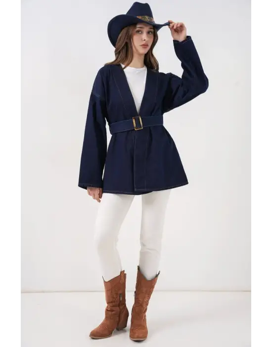 Trend Kot Ceket Tunik