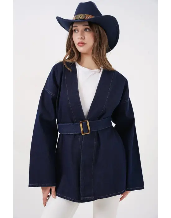 Trend Kot Ceket Tunik