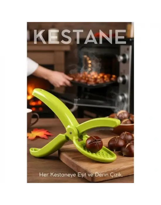 Kestane Çizici -  Zeytin Çizici -  Ergonomik, Pratik ve Hijyenik Mutfak Yardımcısı