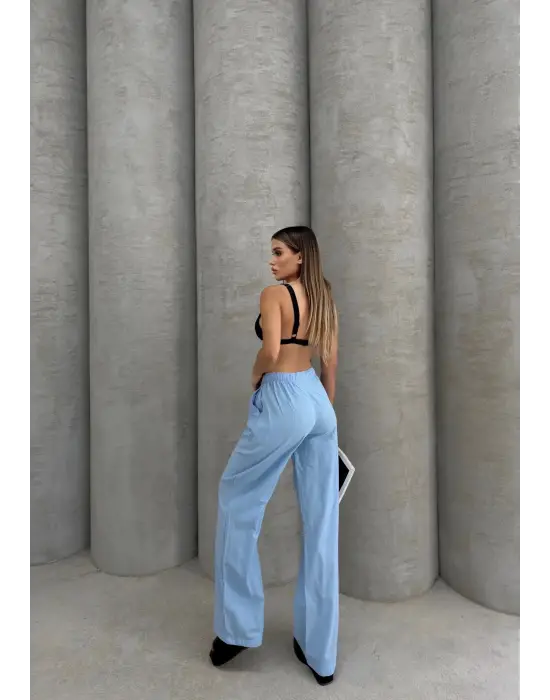 Modern Keten Pantolon