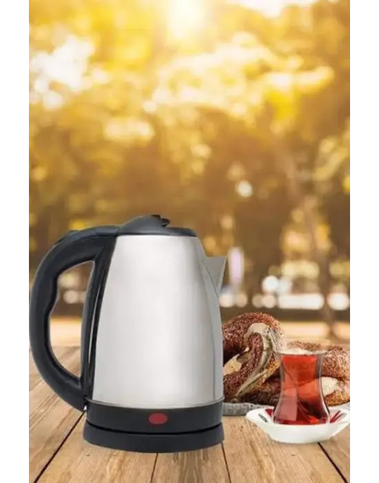 Kettle C F Tipi 220-240v Paslanmaz Çelik Elektrik Kablolu Otomatik Kapanma