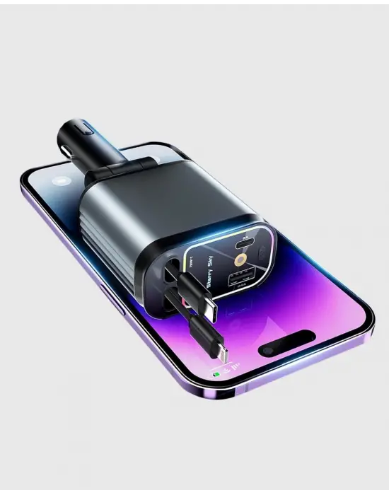 Kia, Seat, Mazda, Mitsubishi Araçlar İçin Çok Fonksiyonlu Araç Şarj Adaptörü