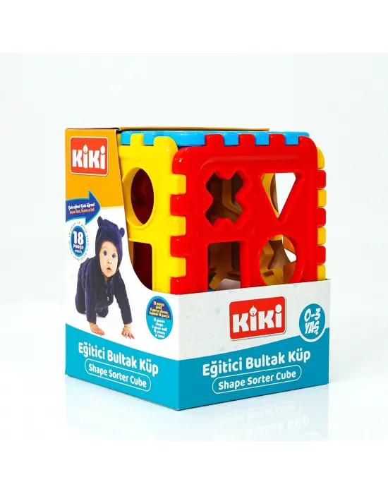 Omarı Renkli Eğitici Şekil Küpleri