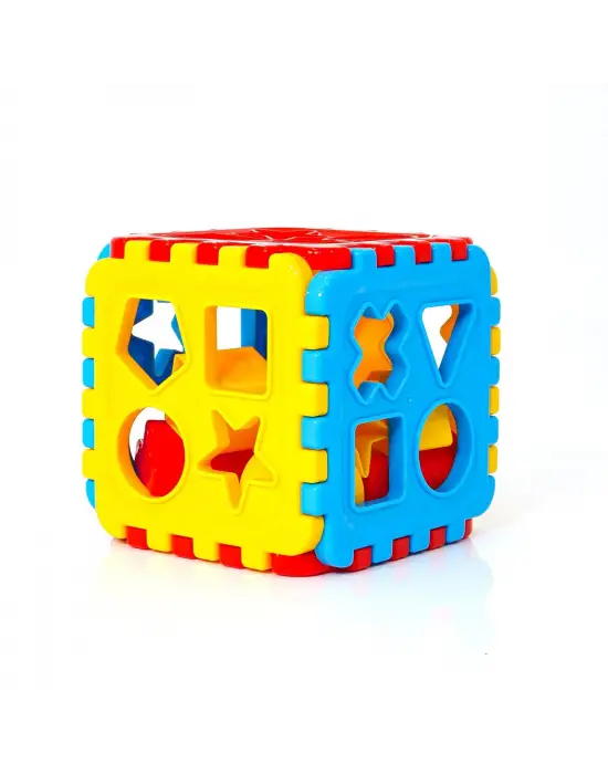 Omarı Renkli Eğitici Şekil Küpleri