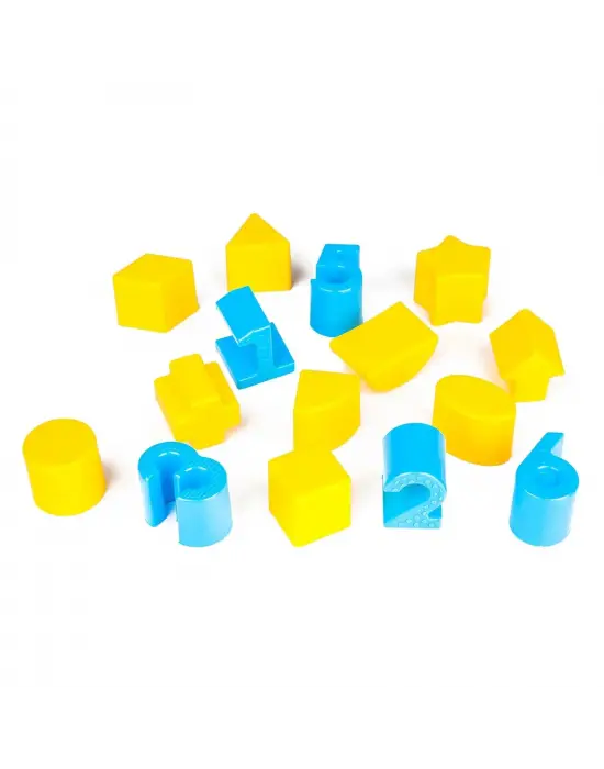 Omarı Eğlenceli Renkli Küp Oyun Seti