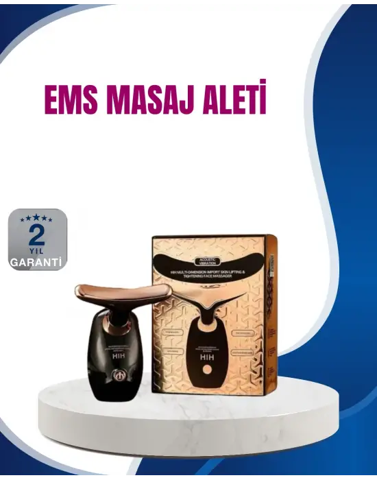 Kırışıklık Karşıtı Ultrasonik Titreşimli Yüz Masaj Aleti