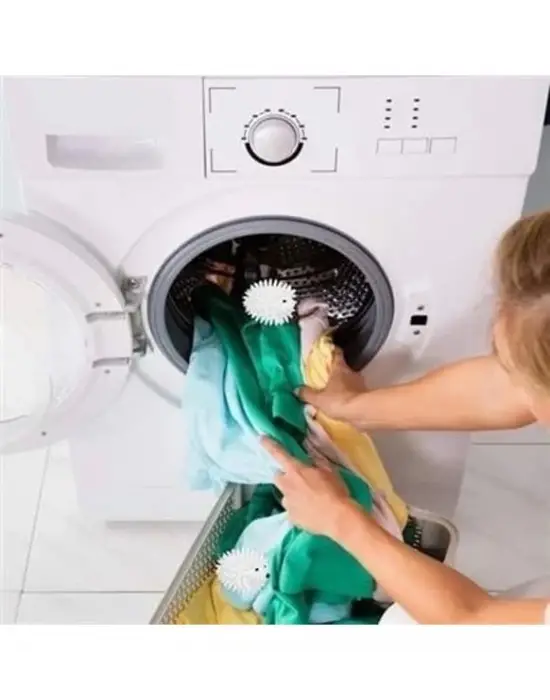 Kirpi Tasarımlı Çamaşır Tüy Toplama Topu