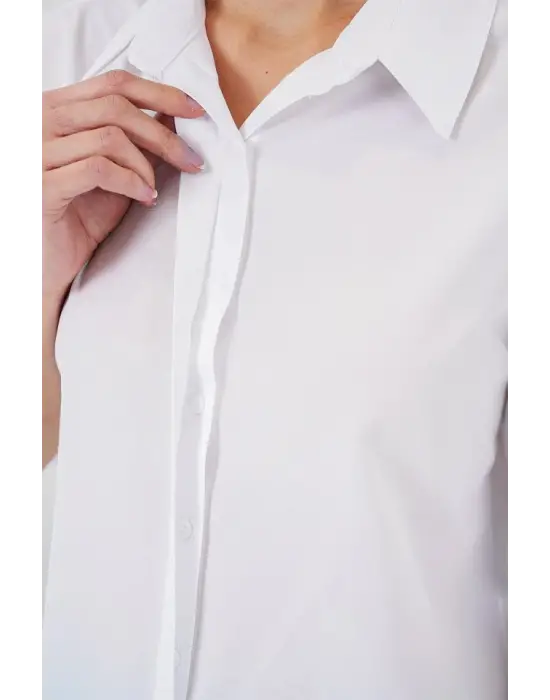 Kısa Kol Gömlek 20312 - Beyaz