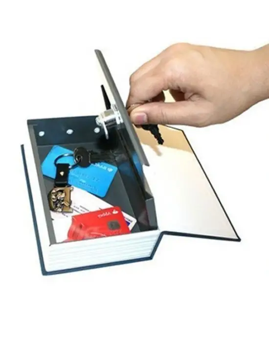 Kitap Görünümlü Gizli Kasa