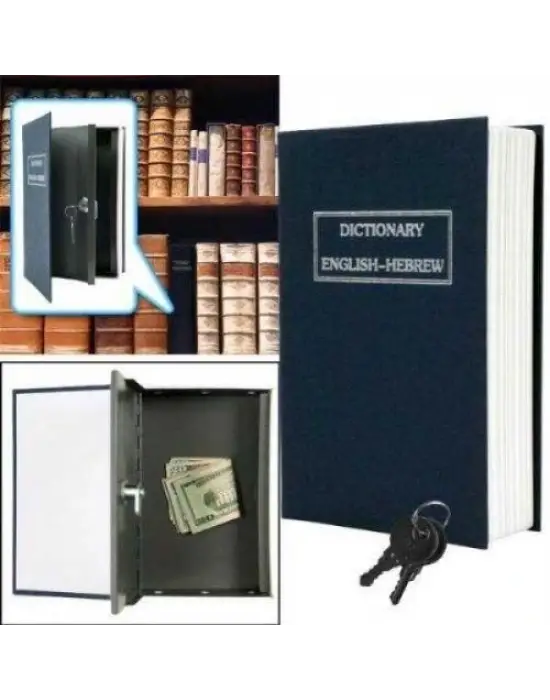 Kitap Görünümlü Gizli Kasa