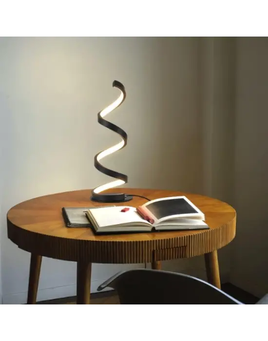 Kıvrımlı Spiral Gece Lambası