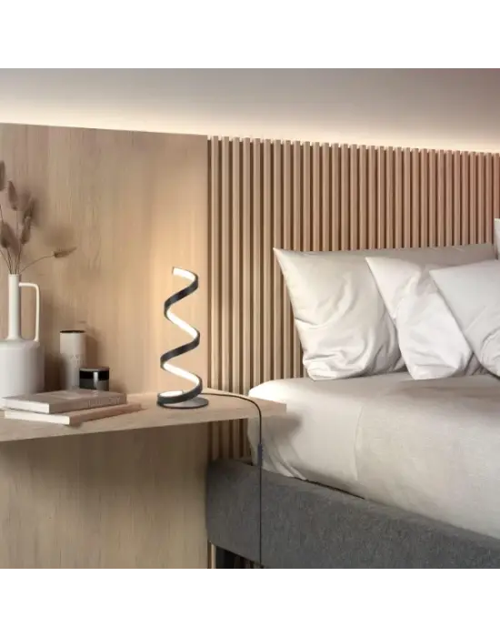 Kıvrımlı Spiral Gece Lambası