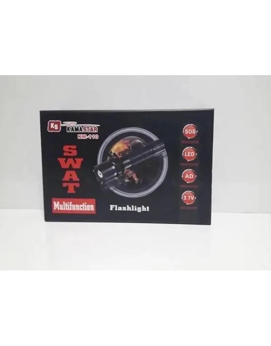 Omarı Ayarlanabilir Şarjlı Dağ Kamp El Feneri