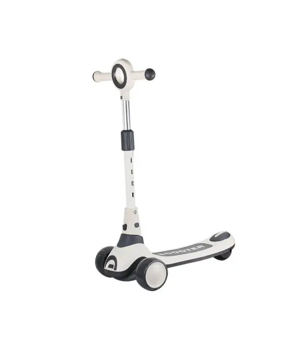 Omarı Çocuklar İçin Eğlenceli Sesli Scooter