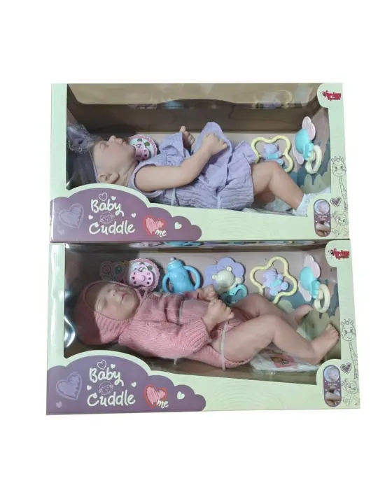 KNG-902-5 905-2 KUT 43 CM GERÇEKÇİ BEBEK VE