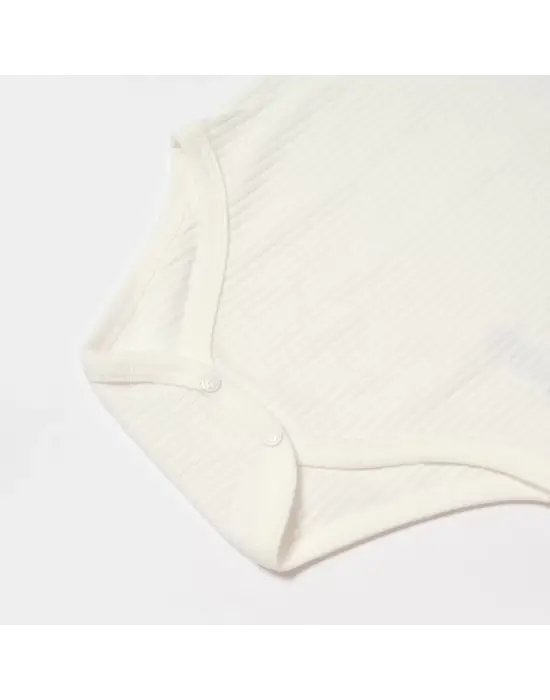 Omarı Pembe Jungle Temalı Bebek Body