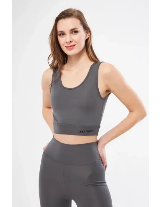 Modern Dalgiç Baskılı Crop Tesettür Mayo