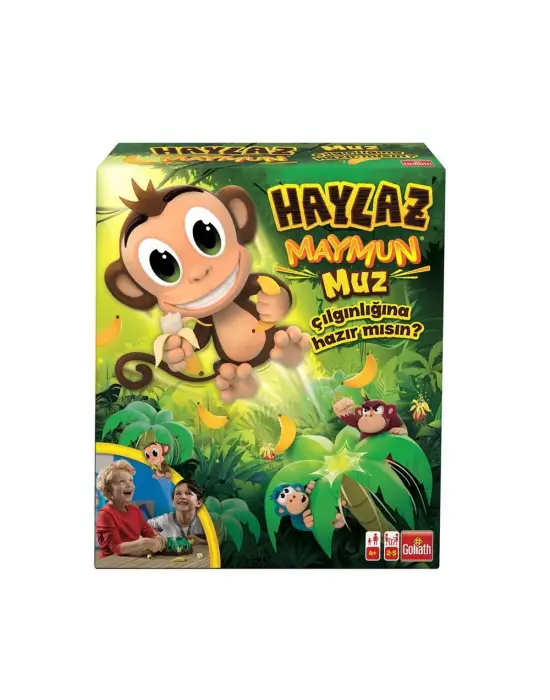 Omarı Eğlenceli Haylaz Maymun Oyuncağı +4 Yaş